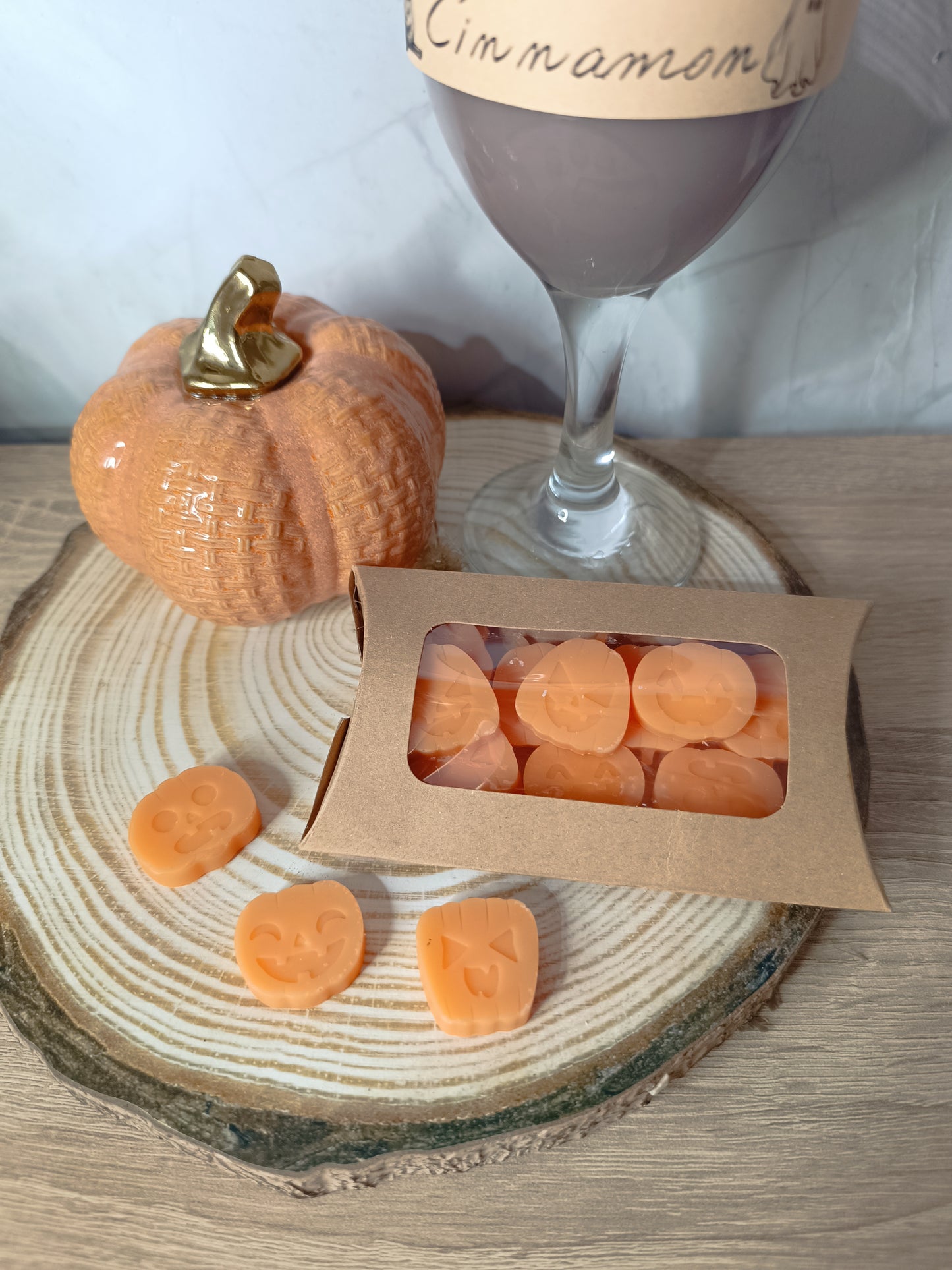 Pumpkin wax melts