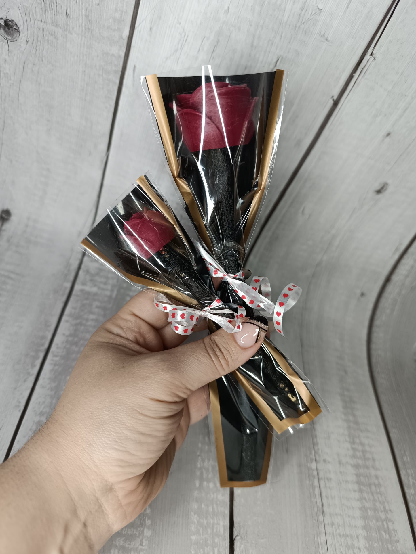 Forever candle rose🌹